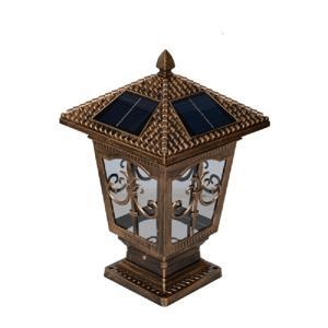 Đèn trụ cổng năng lượng mặt trời GL-07116A2-01
