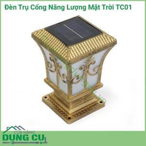 Đèn trụ cổng năng lượng mặt trời Suntek TC01