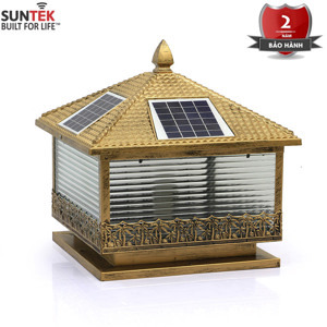 Đèn trụ cổng năng lượng mặt trời Suntek TC03