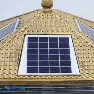 Đèn trụ cổng năng lượng mặt trời Suntek TC03