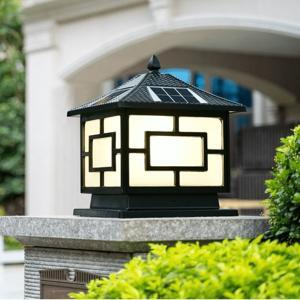 Đèn trụ cổng năng lượng mặt trời TD-10-18