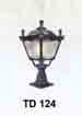 Đèn trụ cổng ngoài trời TD-124