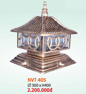 Đèn trụ cổng NVT 405