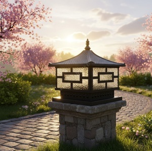 Đèn trụ cổng Sano TC-9606