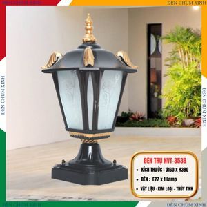 Đèn trụ cổng tân cổ điển NVT 353B