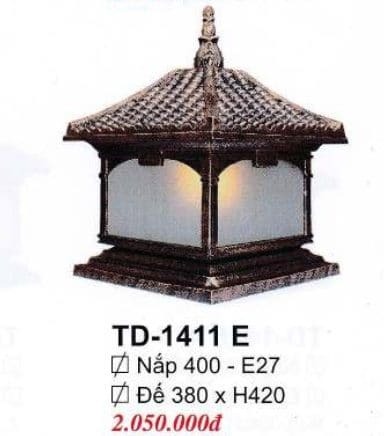 Đèn trụ cổng TD-1411 E