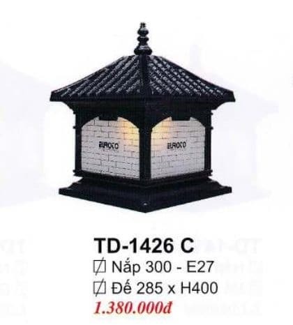 Đèn trụ cổng TD-1426 C