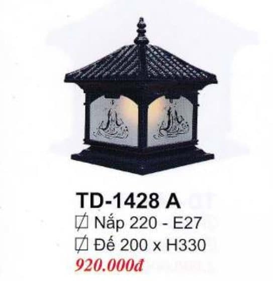 Đèn trụ cổng TD-1428 A