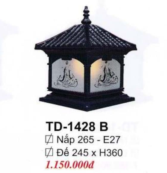 Đèn trụ cổng TD-1428 B
