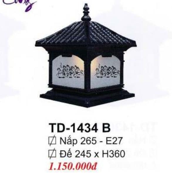 Đèn trụ cổng TD-1434 B