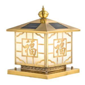 Đèn trụ năng lượng mặt trời H310mm TĐ2107