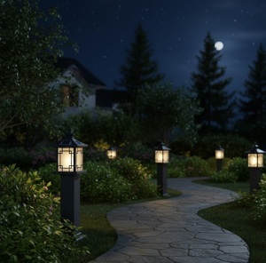 Đèn trụ năng lượng mặt trời H800mm TNL19