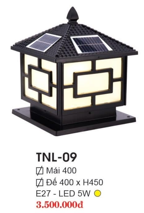 Đèn trụ năng lượng mặt trời TNL09
