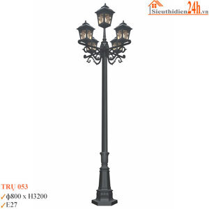 Đèn trụ sân vườn 053