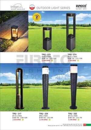 Đèn trụ sân vườn 217 9W