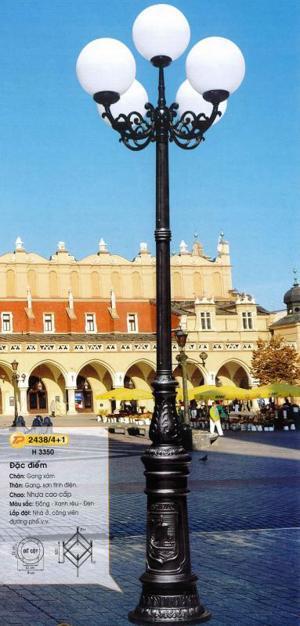 Đèn trụ sân vườn 2438/4+1