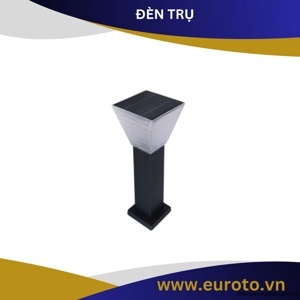 Đèn trụ sân vườn năng lượng mặt trời Solar TRU 224