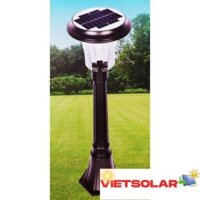 Đèn trụ tròn năng lượng mặt trời Ø200 x H632 5W TNL-31 : Đế: Ø163, ánh sáng vàng, hoặc nhiều màu, có remote