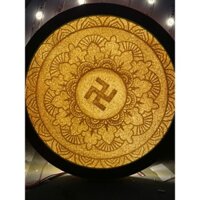 đèn trúc chỉ thủ công làm từ bột tre giá xưởng 60,70,80cm