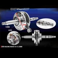 Dên trục khuỷu, biên xe DREAM, WAVE 110.... đôn 12,5mm, má 99 racing