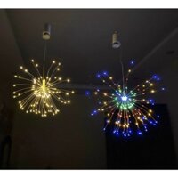 ĐÈN TRUNG THU: ĐÈN LED  PHÁO HOA VÀNG, BÔNG TUYẾT DÙNG PIN, CÓ REMOTE