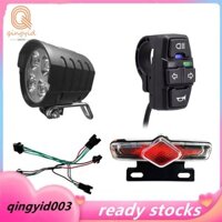 Đèn Trước / Sau Xe Đạp Điện Đèn LED BỘ ABS + Kim Loại Như Thể Hiện Cho 36V 48V 52V 60V