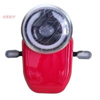 Đèn trước xe ba bánh thông thường, vỏ đèn pha, vỏ xe pin, hộp đèn, cụm đèn pha, đèn báo rẽ