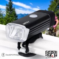Đèn trước xe đạp Machfally 180 Lumens Mc-Qd001, Sạc USB, Chống nước tuyệt đối