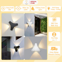 Đèn Tường, Đèn Hắt Chống Nước Energy Green Lighting Chiếu Sáng 3 Chiều DT-210 Decor Trang Trí Trụ Cổng - Góc Ban Công