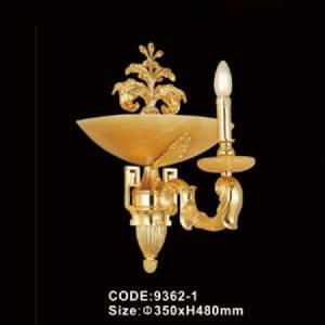 Đèn tường đồng đá nến 9362-1