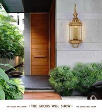 ĐÈN TƯỜNG ĐỒNG KÍNH TÂN CỔ ĐIỂN - CHẤT LIỆU ĐỒNG MẠ VÀNG - KÍNH GLASS - ĐUI ĐÈN E27 * 1 - BÓNG ST 64 / 4w - MODEL : 0607 - S