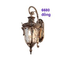 Đèn tường đồng trang trí nội ngoại thất, mảng tường ,gắn cột sang trọng mã 6680 - Đèn Phương Anh