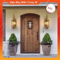 Đèn Tường Đồng Và Kính Thủy Tinh  Trang Bị Đui E27 Dễ Thay Thế B6008