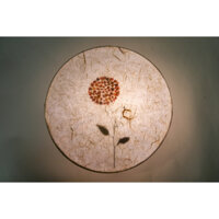 Đèn tường giấy dó hoa cẩm tú cầu