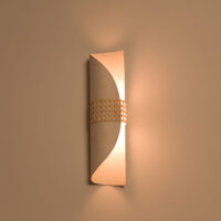 Đèn tường giấy dó mix mây mắt cáo