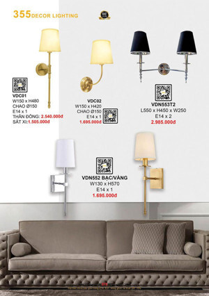 Đèn tường hiện đại VDC01