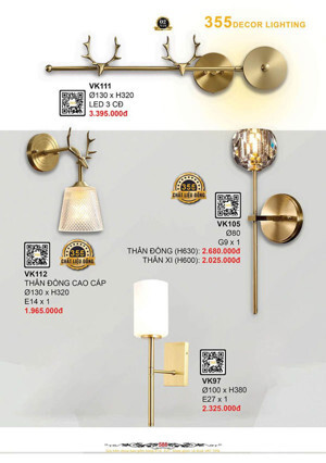 Đèn tường hiện đại VK.97