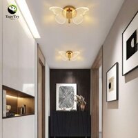 Đèn tường hình bướm LED ALISON, Đèn trần thanh lịch bằng kim loại Acrylic ', Trang trí nhà cửa Sáng tạo hiện đại Đèn tường điều chỉnh ba màu Đèn treo tường phòng khách Cầu thang