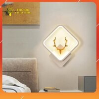 Đèn Tường LED Treo Phòng Khách Phòng Ngủ Cầu Thang Thủ Đô Lighting 3 Chế Độ Sáng Bảo Hành 12 Tháng_Led CT007-Trắng Đen