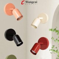 Đèn tường LED WANCGAI, Đèn Ambiance hiện đại tối giản, Sáng tạo Bắc Âu Thiết kế hai đầu đơn giản Đèn đầu giường Đầu giường
