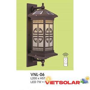 Đèn tường năng lượng mặt trời H570mm VNL06