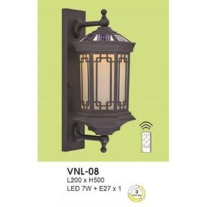 Đèn tường năng lượng mặt trời H500mm VNL08