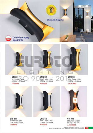 Đèn tường ngoài trời CN 202