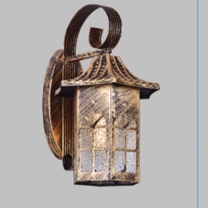 Đèn tường ngoài trời cổ điển DVC-6674-1W