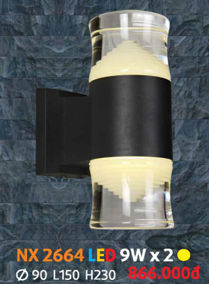 Đèn tường ngoài trời NX 2664