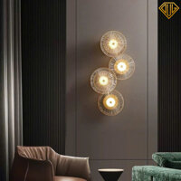 Đèn tường PHALE luxury DECOR trang trí phòng khách, đèn vách, phale siêu sáng K9 (Ảnh thật) DVLL