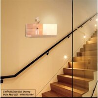 Đèn tường phòng ngủ kệ gỗ hiện đại decor bắc âu TN150 - Bảo hành 1 năm - Energy Green Lighting - Tặng kèm bóng led