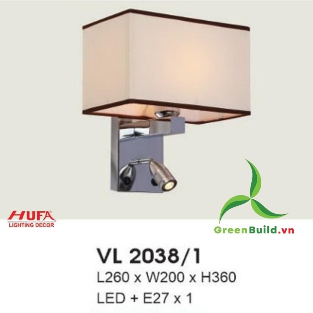 Đèn tường phòng ngủ VL2038/1