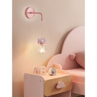 Đèn tường phòng trẻ em toàn phổ, đèn treo nhỏ đầu giường cho bé gái, hiện đại và đơn giản KT Bảo vệ mắt mèo led Đèn ngủ