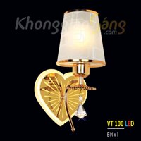 ĐÈN TƯỜNG THỦY TINH (L200mm x H360mm) KTD-VT100